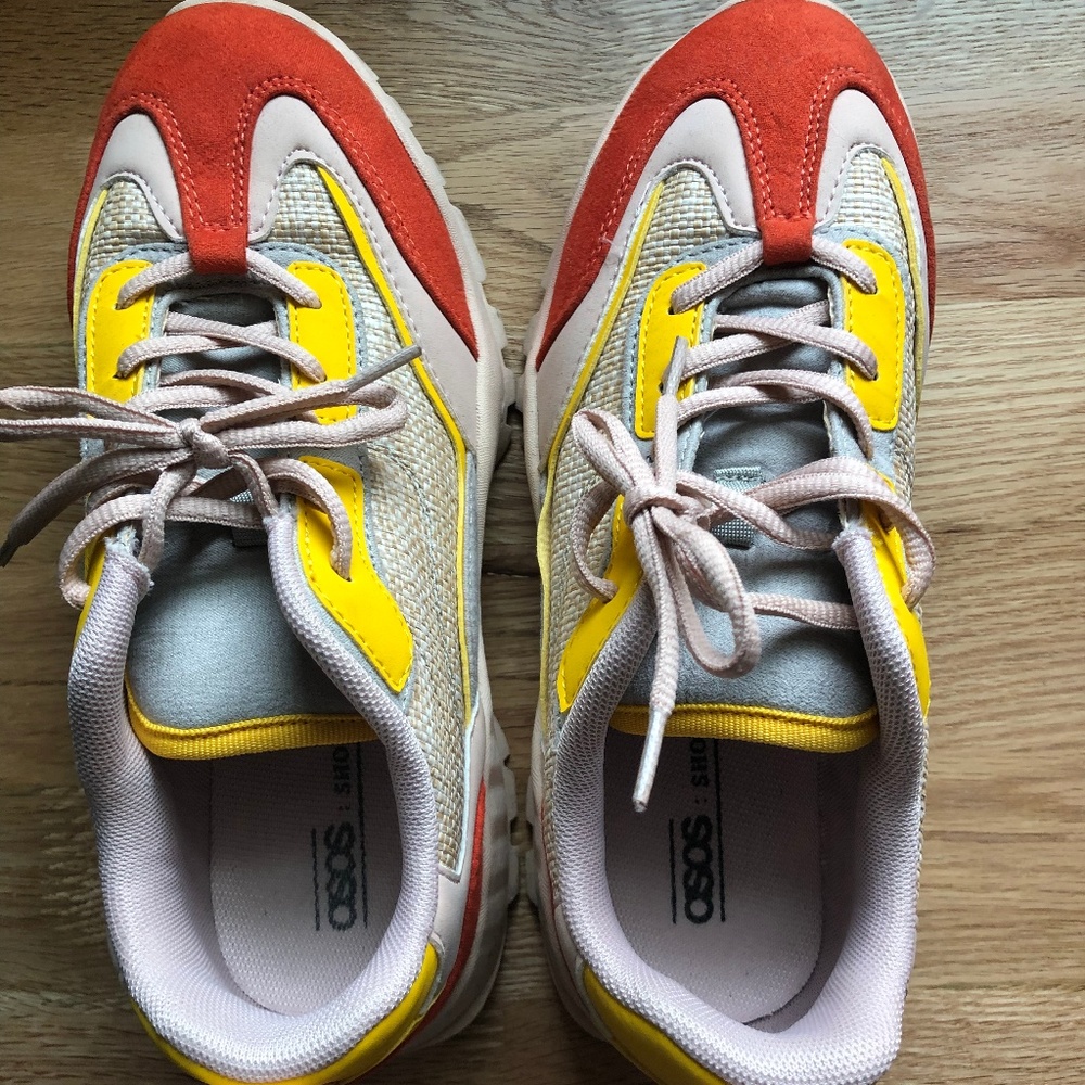 Asos Multi Colored sneaker (size 8)